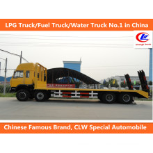 Cargo Transport 40ft Dongfeng 8*4 Flatbed Transport Trucks